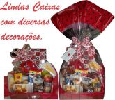 Caixa Média Especial Com Café Da Manhã + mensagem fonada